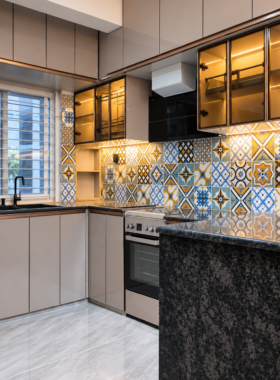 Shisir Duplex Open concept kitchen